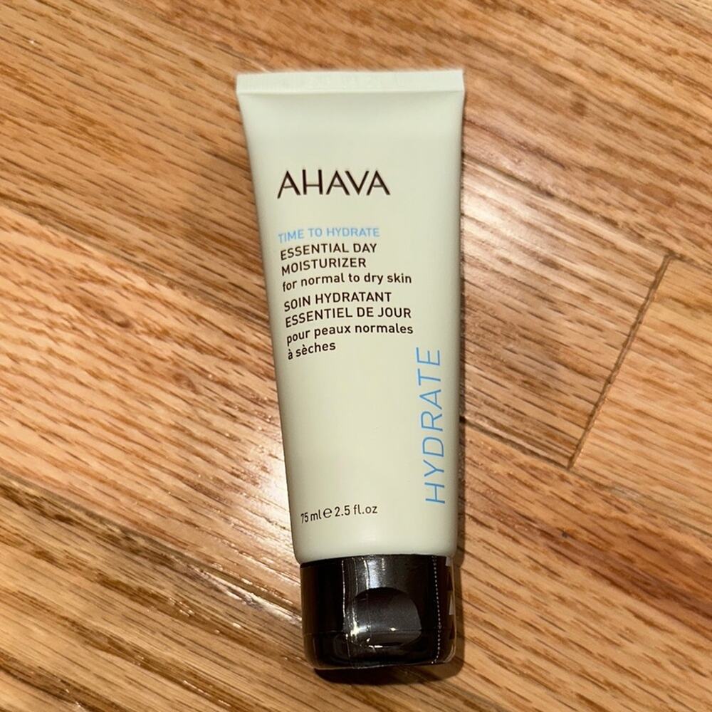 AHAVA time to hydrate essential day moisturizer for normal to dry skin 2.5 oz